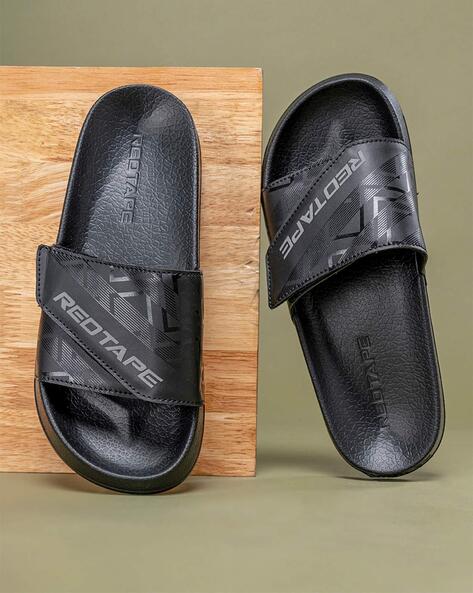 Buy Black Flip Flop Slippers for Men by RED TAPE Online Ajio