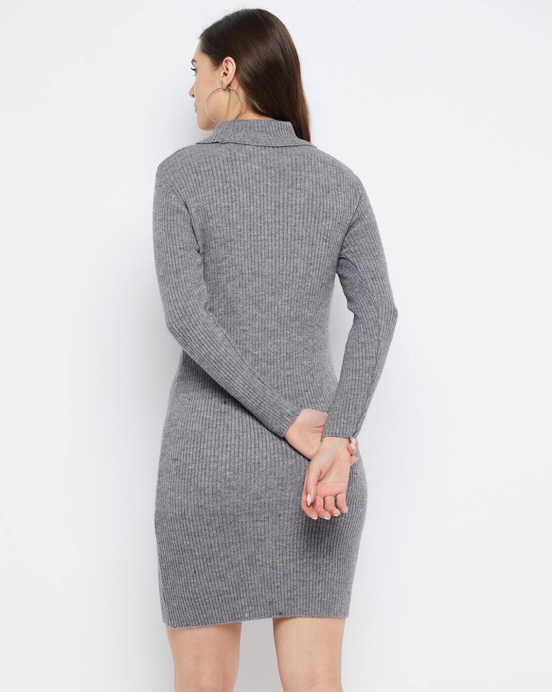 Buy Grey Dresses for Women by Zigo Online | Ajio.com