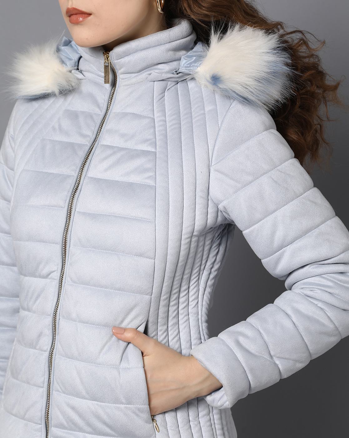 Buy MADAME Mauve Regular Fit Jacket for Women Online @ Tata CLiQ