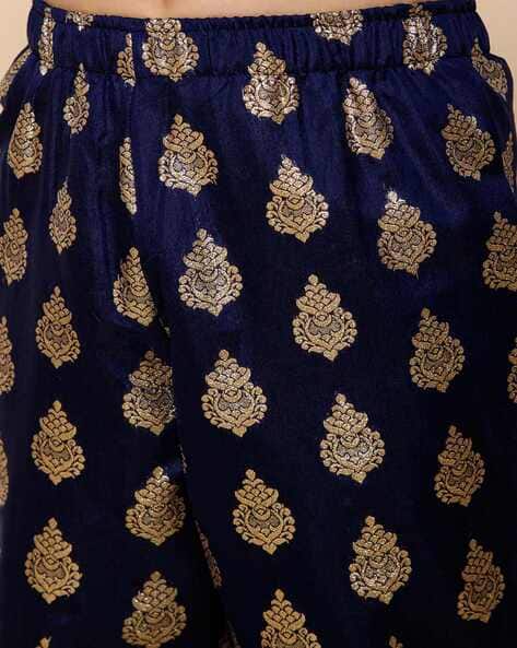 Girls Embellished A-Line Kurta Set - Image 5