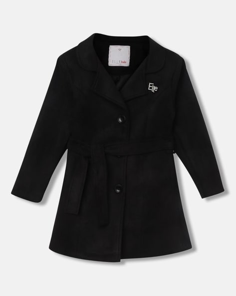 Coats for girls black hotsell