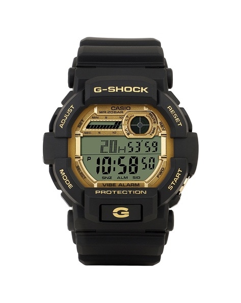 Men G1455 G-Shock GD-350GB-1DR Digital Dial Black Resin Strap Watch