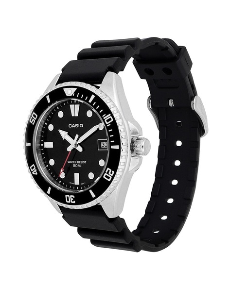 Casio Men's Analogue Quartz Watch with Plastic Strap MDV-107-1A3VEF :  Amazon.co.uk: Fashion
