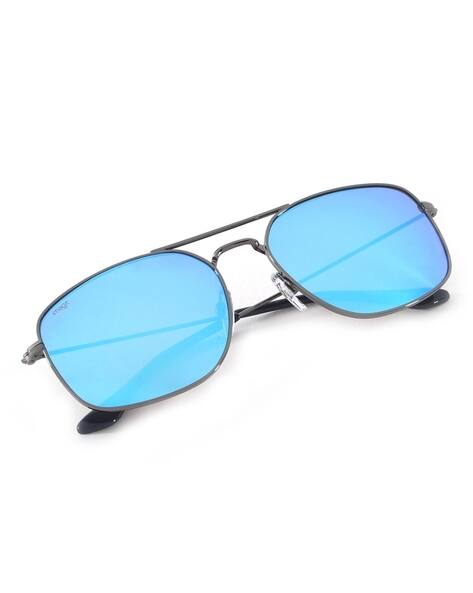Uv Protection Flying Machine Sunglasses Buy Blue Sunglasses For