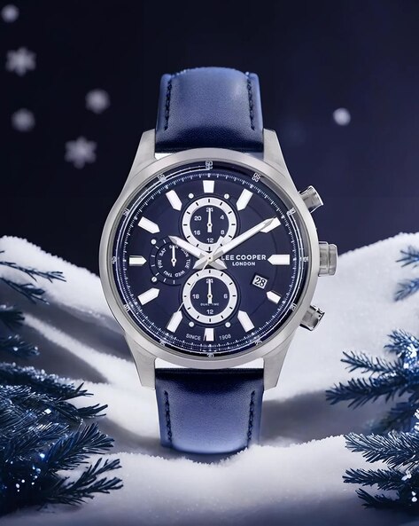 Lee cooper blue watch best sale