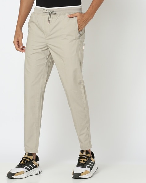 Buy Khaki Track Pants for Men by Teamspirit Online | Ajio.com