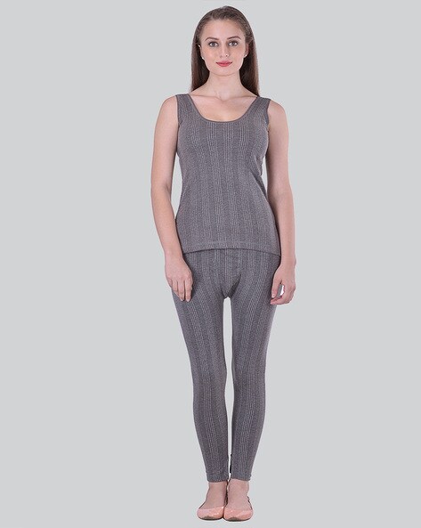 Buy Charcoal Thermal Wear for Women by LUX INFERNO Online