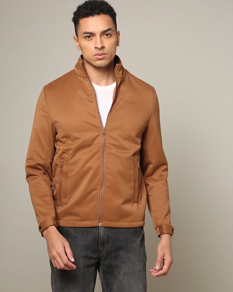 Buy Black Jackets & Coats for Men by Well Quality Online | Ajio.com