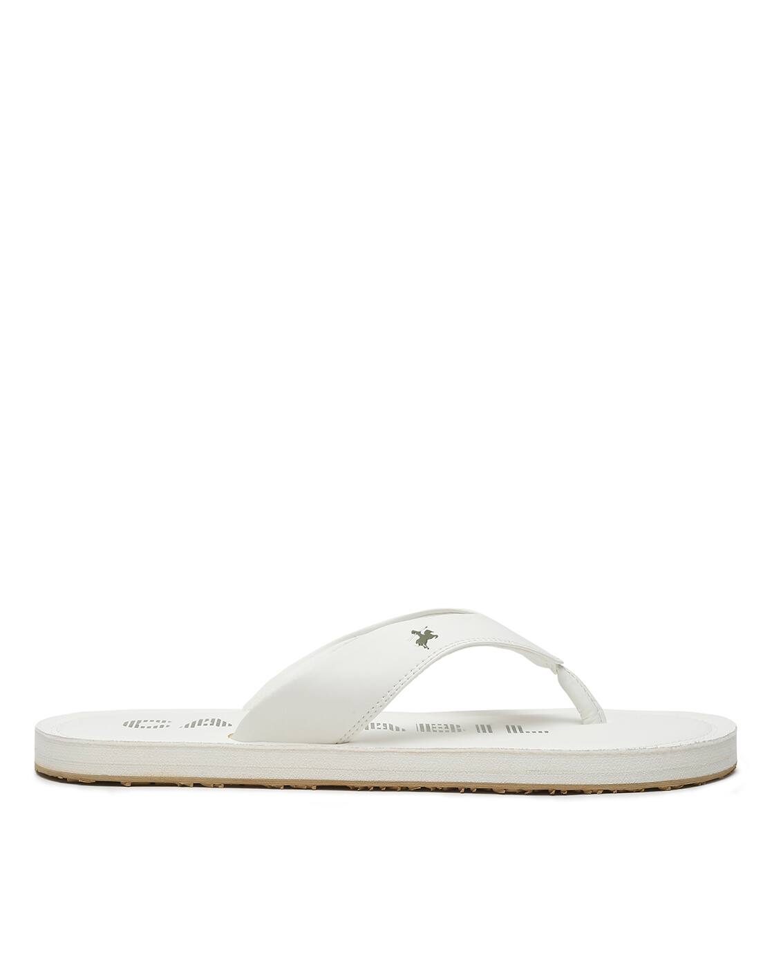 Buy White Flip Flop & Slippers for Men by Cantabil Online  display picture 1