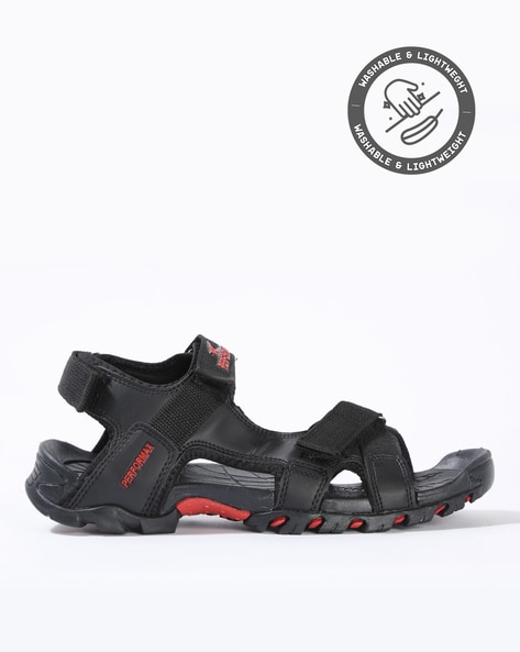 Black discount sparx sandals