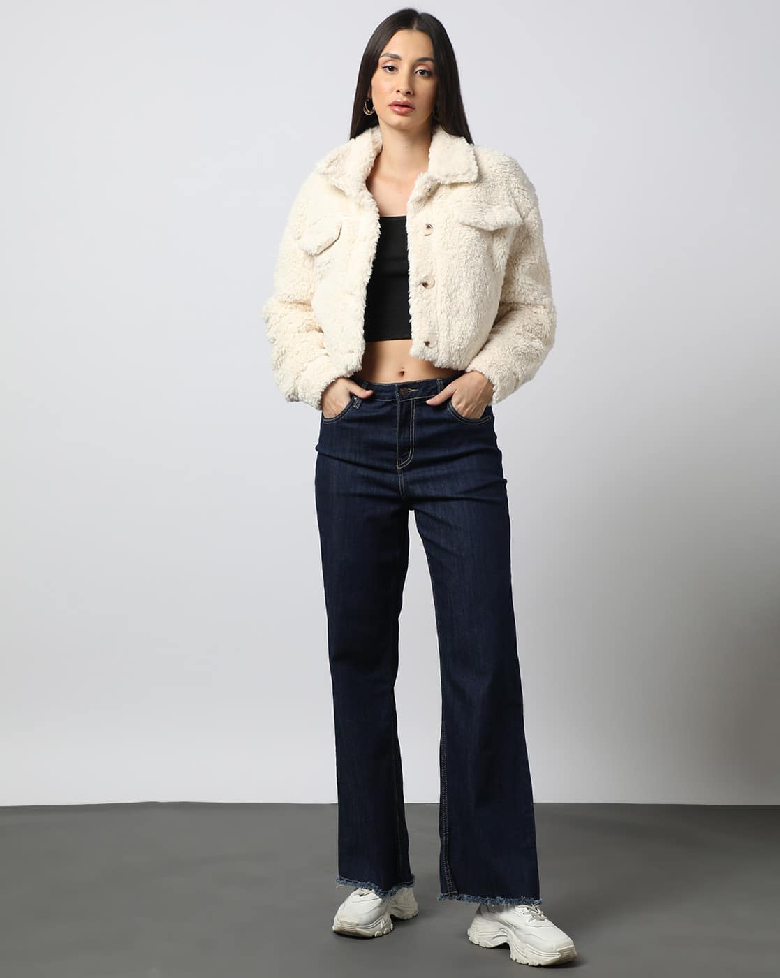 Buy White Jackets & Coats for Women by Outryt by AZORTE Online