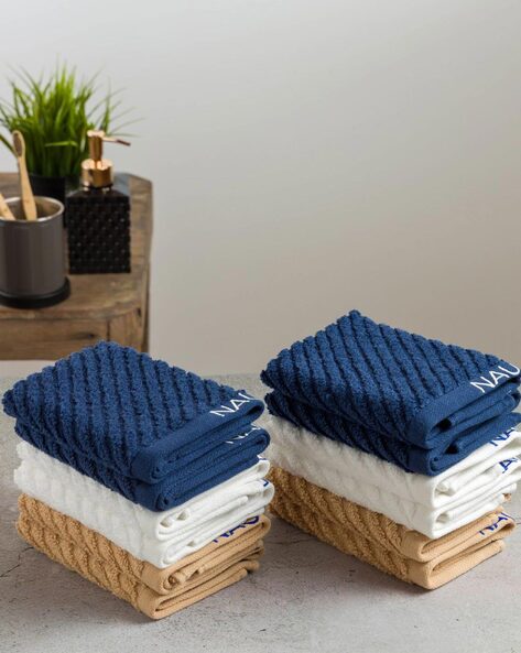 Cotton face towels discount set of 12