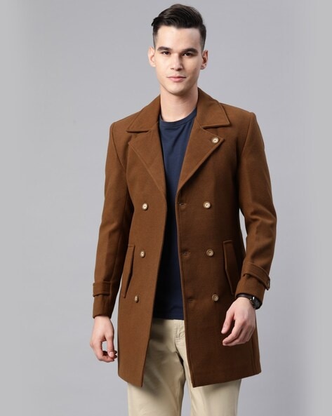 Tan lapel outlet coat