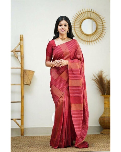 Buy Teal Sarees for Women by Indie Picks Online | Ajio.com