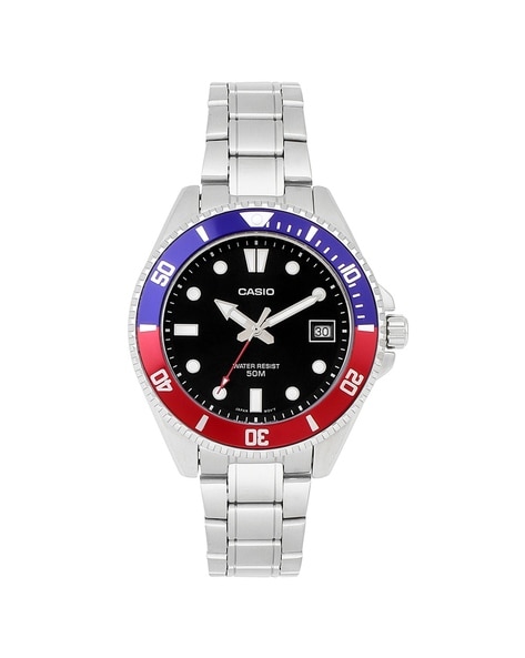 Men Water-Resistant Analogue Watch-MDV-10D-1A3VDF