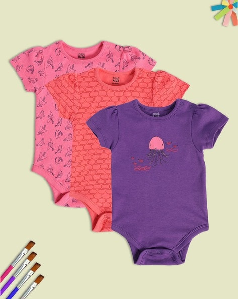 Buy Multicoloured Bodysuits for Infants by Miniklub Online