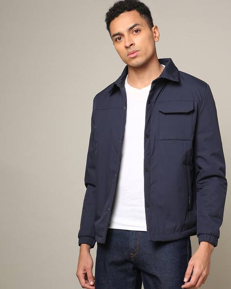 Men Regular Fit Jacket