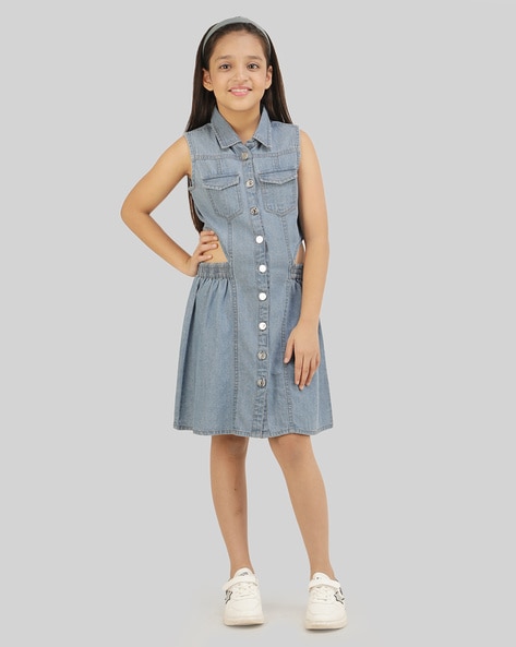 Denim Frock – Branded Shop