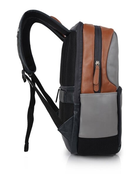 VENEER Men Colourblock Backpack with Zip Closure