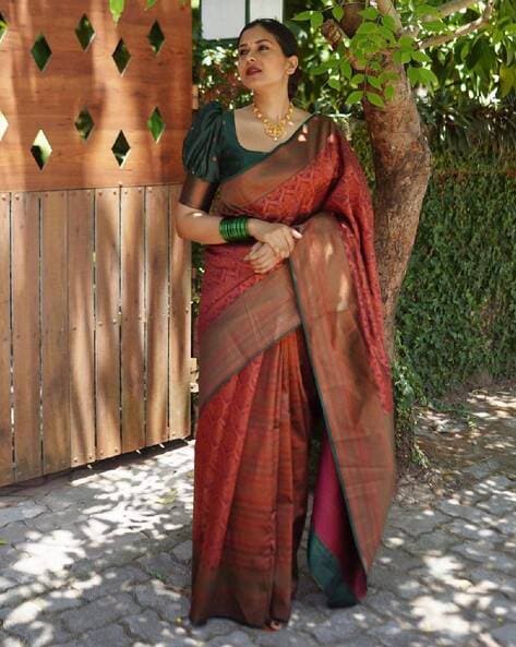 Buy Multicoloured Sarees for Women by A One Wear Online