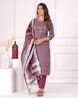 Buy Maroon Kurta Suit Sets for Women by Dizon Online | Ajio.com