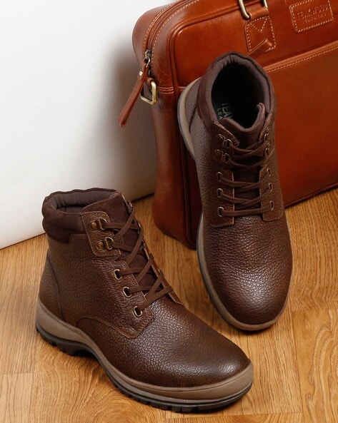 Teakwood leather clearance boots