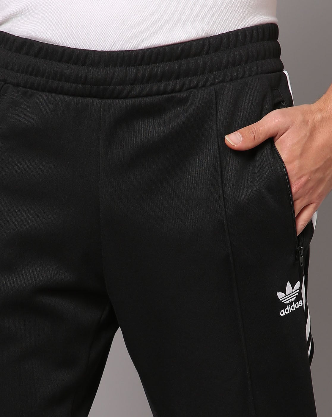 adidas originals beckenbauer cuffed track pants