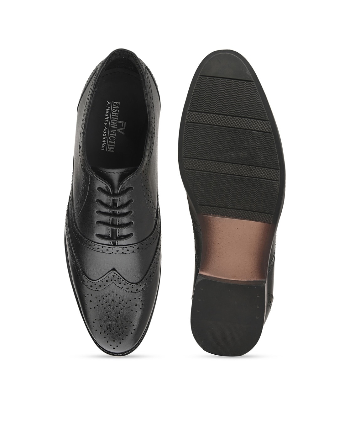 Buy Black Formal Shoes for Men by FASHION VICTIM Online