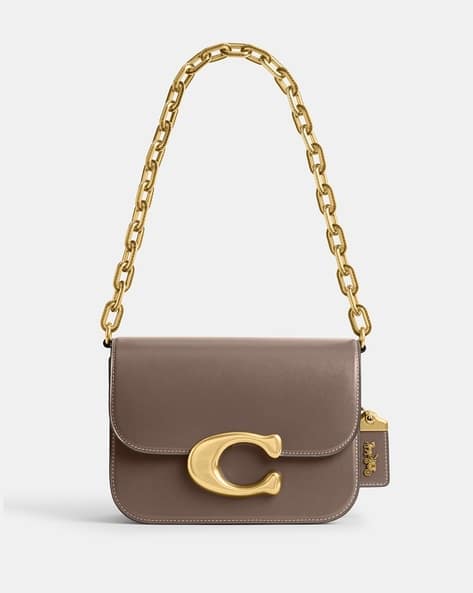 Buy Coach Idol Medium Bag | Green Color Women | AJIO LUXE