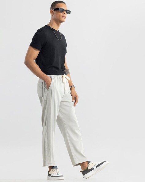 Buy Grey Trousers & Pants for Men by SNITCH Online