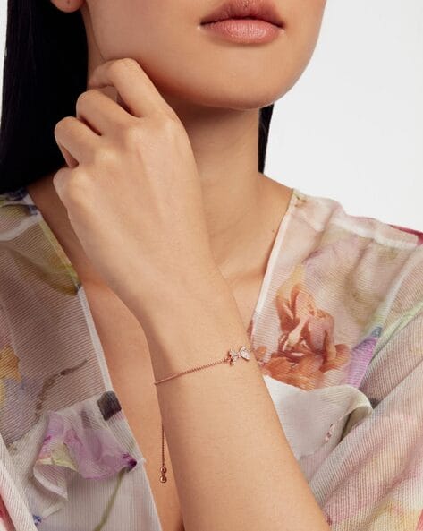 Ted baker rose on sale gold bow bracelet