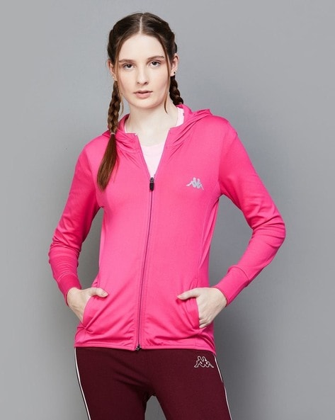 Kappa sales jacket pink