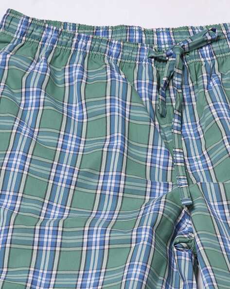 Mens checked pyjama online set