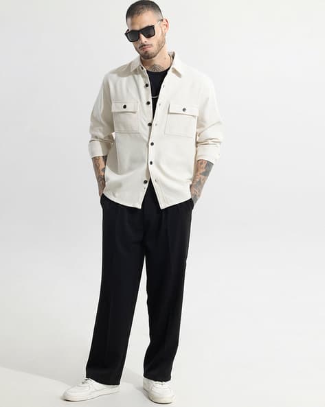 NEIGHBORHOOD x 賑やかし CLOTBBShirt SS Off White