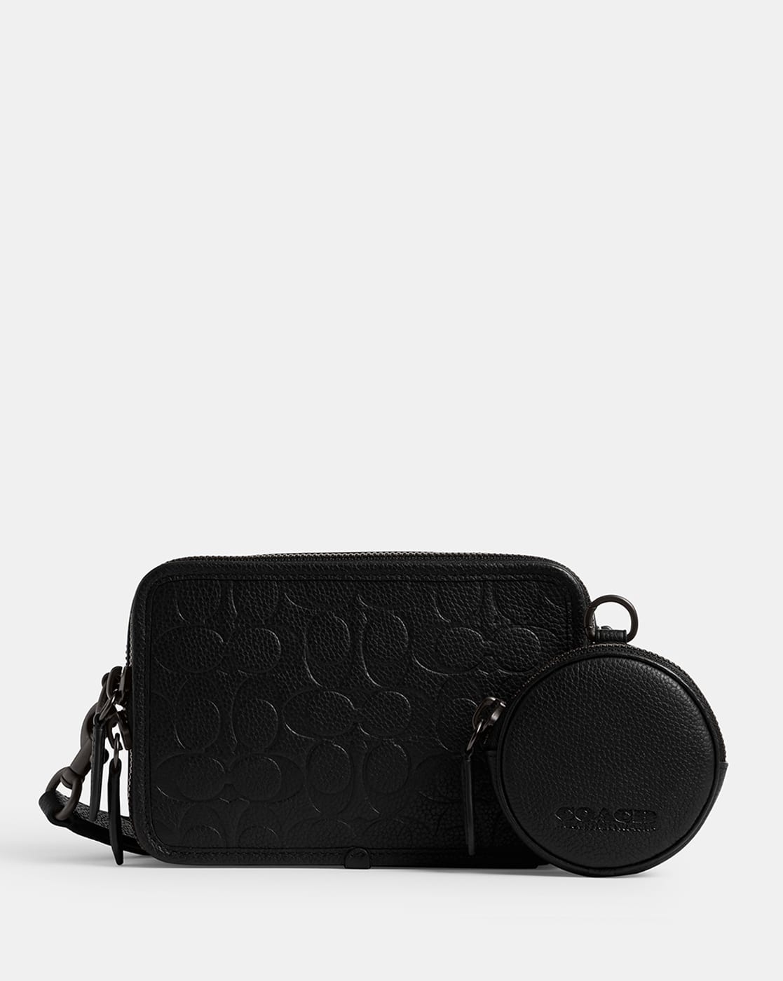 Charter Crossbody with Hybrid Pouch In Signature Leather - Main Image