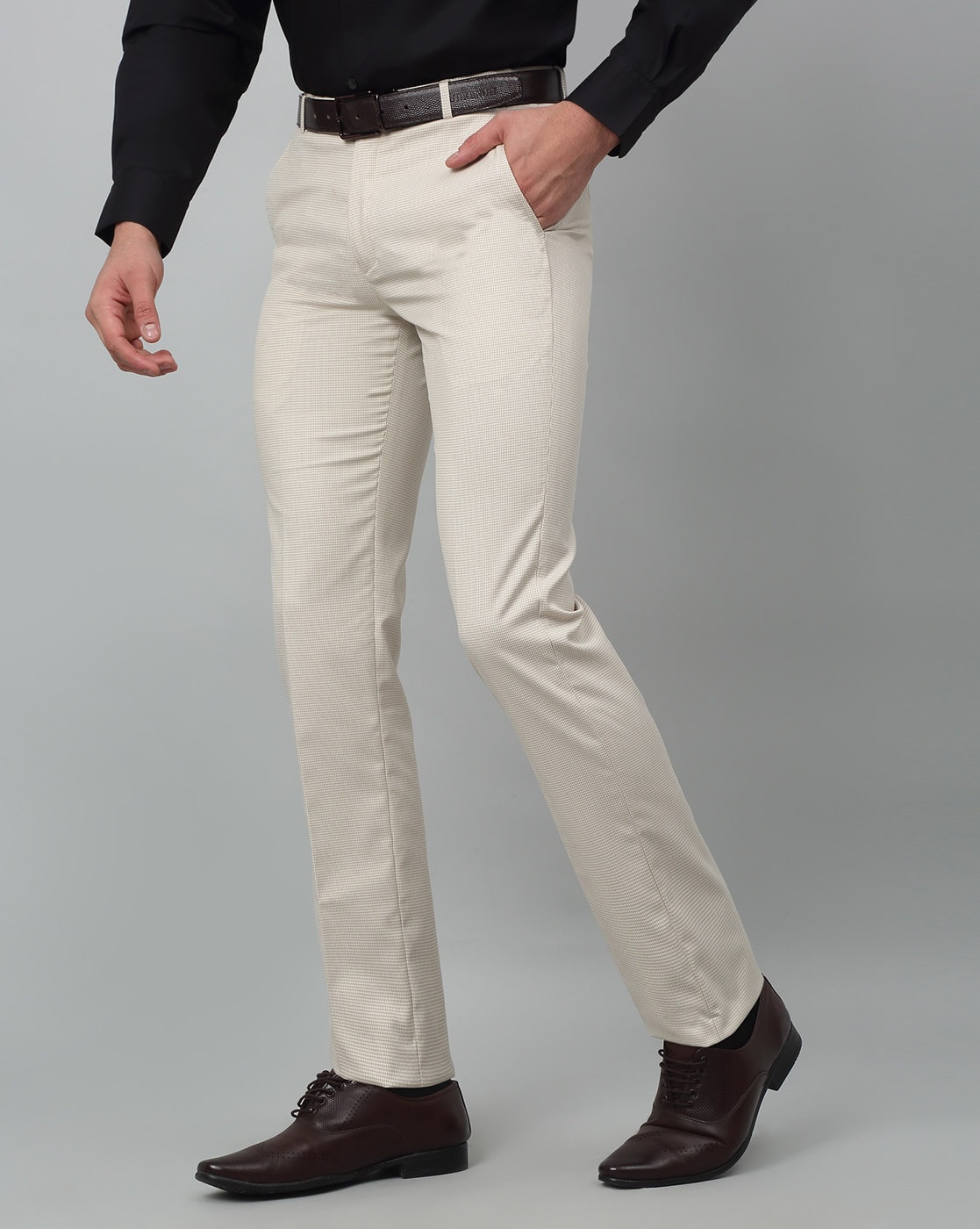 CANTABIL Regular Fit Men Black Trousers - Buy CANTABIL Regular Fit Men  Black Trousers Online at Best Prices in India | Flipkart.com