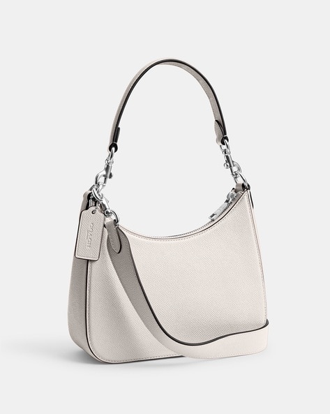 Buy Coach Hobo Mini Crossbody | Off-White Color Men | AJIO LUXE