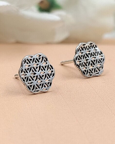 Dropship Small Butterfly Stud Earrings For Women 925 Sterling Silver Cubic  Zirconia Earrings Studs White Gold Plated Plant Crescent Clover Pave CZ Cat  Earrings to Sell Online at a Lower Price | Doba