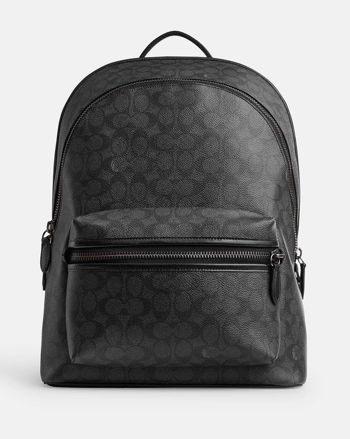 【希少】OLD COACH Dulles Bag leather black Coach Black Leather Laptop Bag in great condition