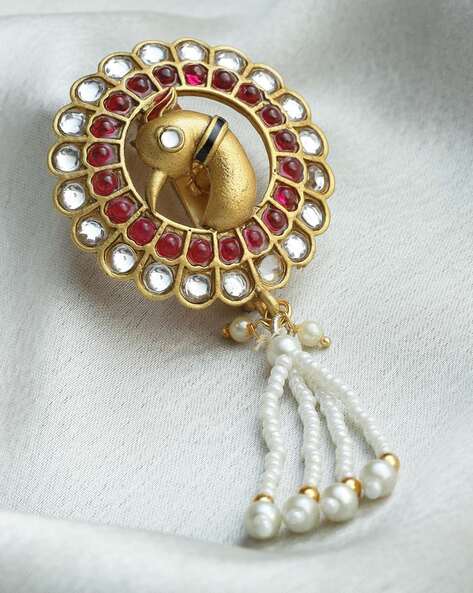 Panash Women Gold-Plated Brooch