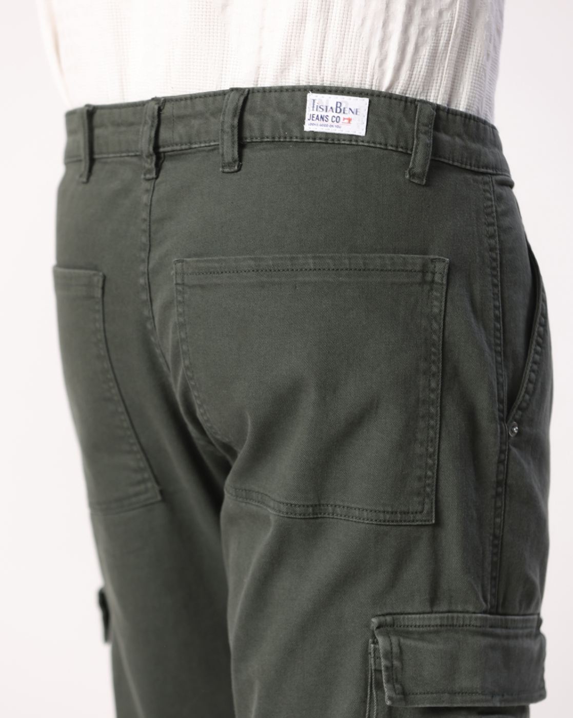 Buy Green Trousers & Pants for Men by Tistabene Online