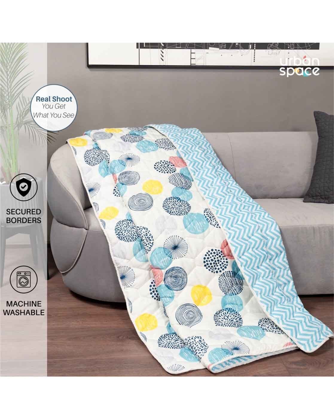 Buy White Blankets, Dohars & Quilts for Home & Kitchen by Urban