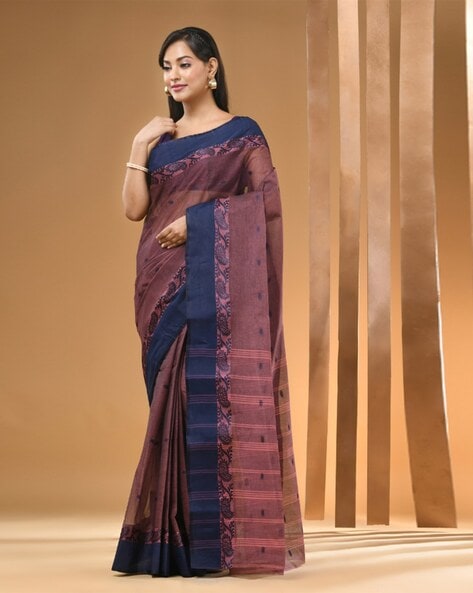 Buy Pink Sarees for Women by Nitaara Online | Ajio.com