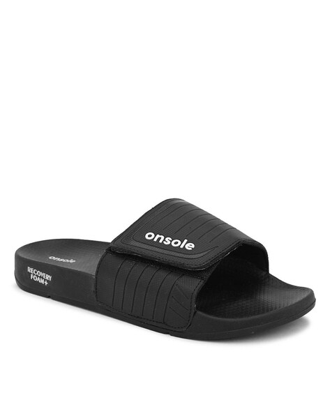 Buy Black Flip Flop Slippers for Men by ONSOLE Online Ajio