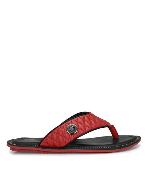 Buy Red Flip Flop & Slippers for Men by HITZ Online