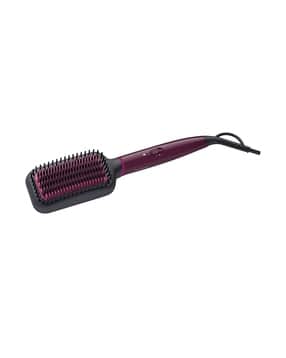 philips Heated Straightening Brush BHH730/00 - Purple Black-picture-28