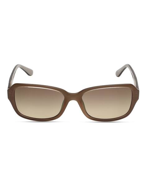Buy GUESS Women UV-Protected Rectangular Sunglasses GU7595 57F