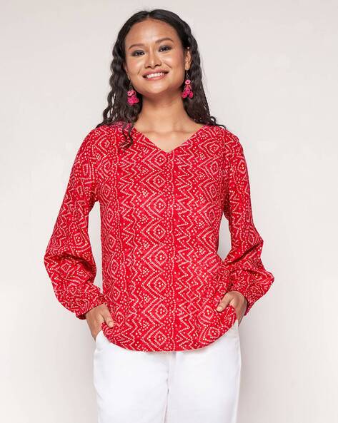 Buy Pink Shirts, Tops & Tunic for Women by Global Desi Online