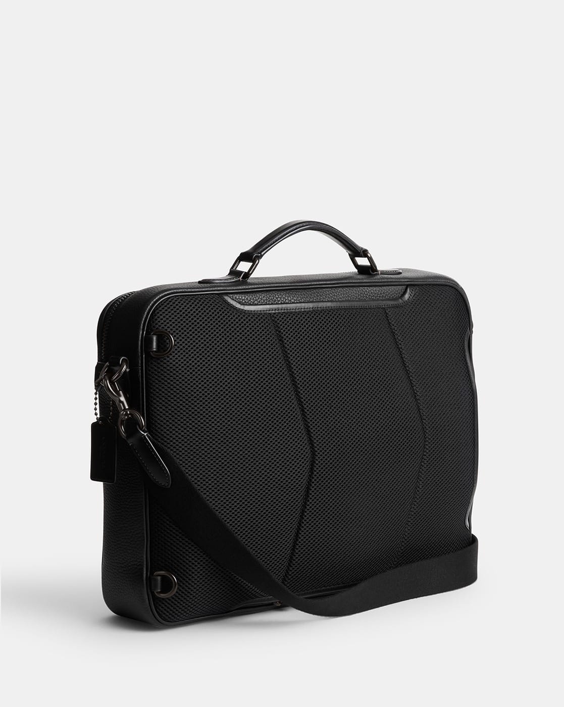 Buy Coach Gotham Convertible Briefcase | Black Color Men | AJIO LUXE