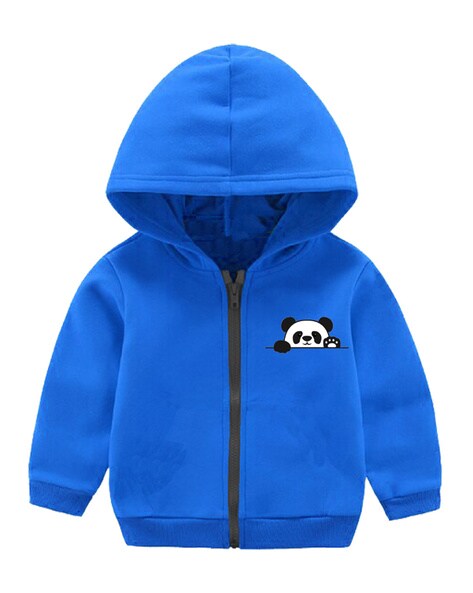 Adorable Toddler Boys Panda Print Hooded Jacket With 3D Ear Design And  Zipper Sweater Junior Closure From Deng08, $33.83 | DHgate.Com